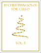 10 Christmas Solos for Cello (Vol. 3) P.O.D. cover